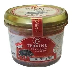 Kančia terina  s koňakom, 180g