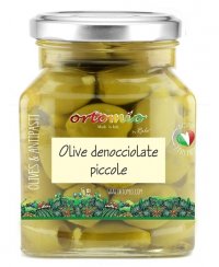 Zelené olivy bez kôstky v slanom náleve, 314 ml