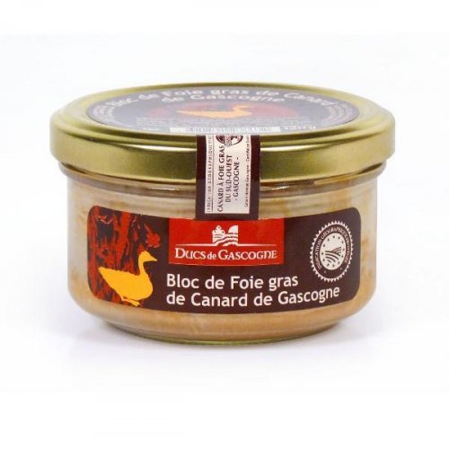 Kačacie Foie Gras z regiónu Gascogne v bloku, 130 g