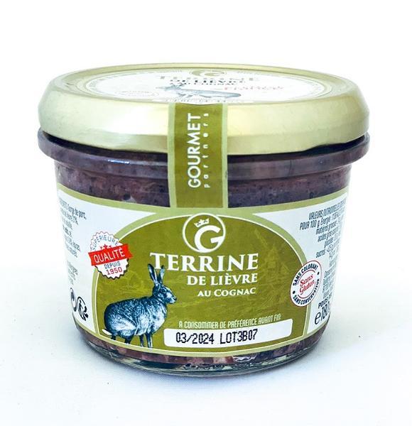 Zajačia terina s koňakom, 180g